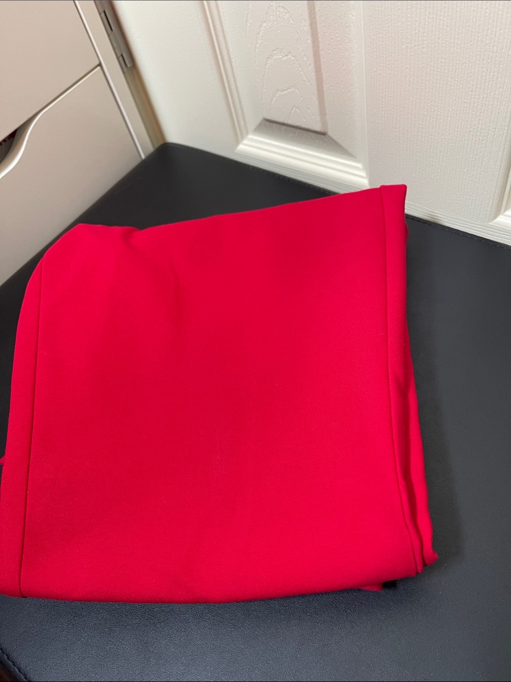Express Red Boot Cut Ponte Pants - Picture 7 of 8